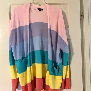 Colorful Striped Heimish Sweater